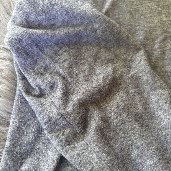 Cyrus Sweater Sz XL Turtleneck Ribbed Tunic Grey Winter Autumn Casual Knit Warm - Picture 2 of 9